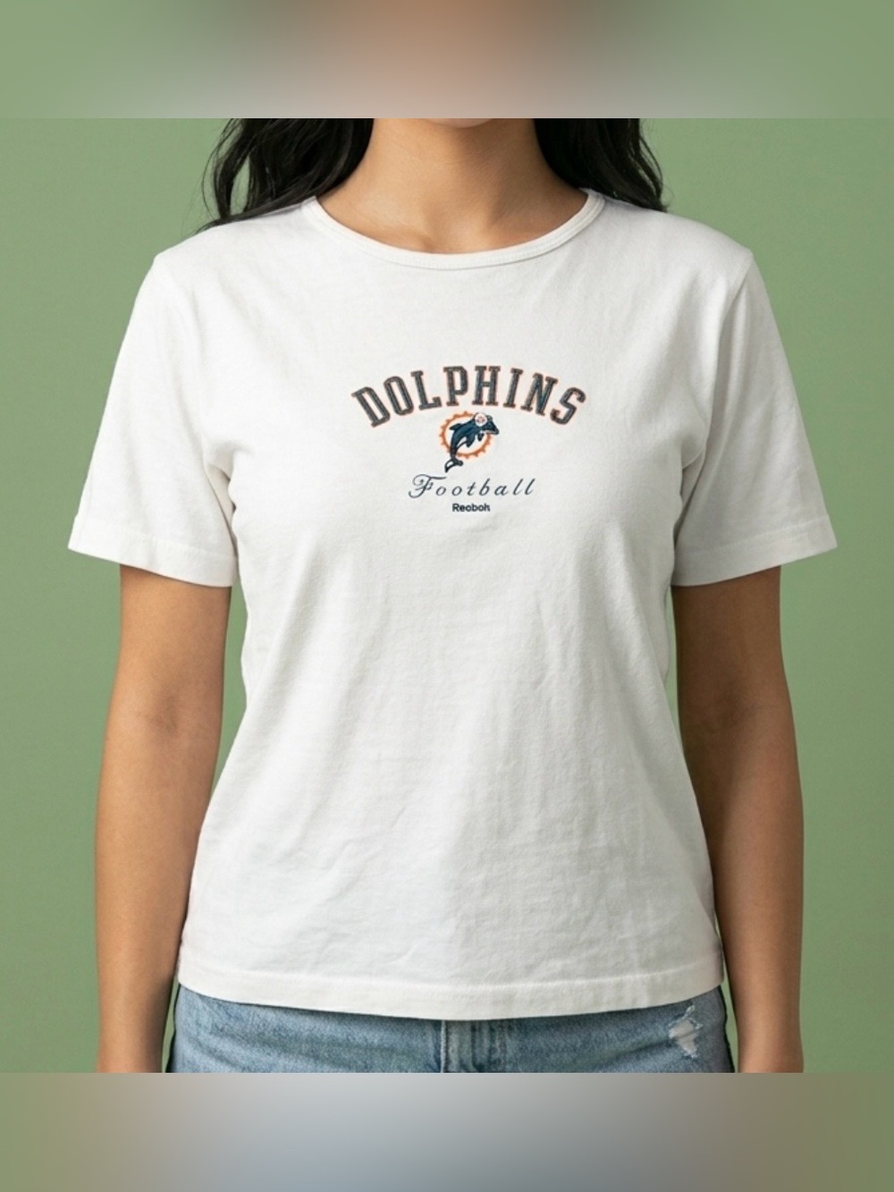 Reebok Miami Dolphins Logo Shirt for Women